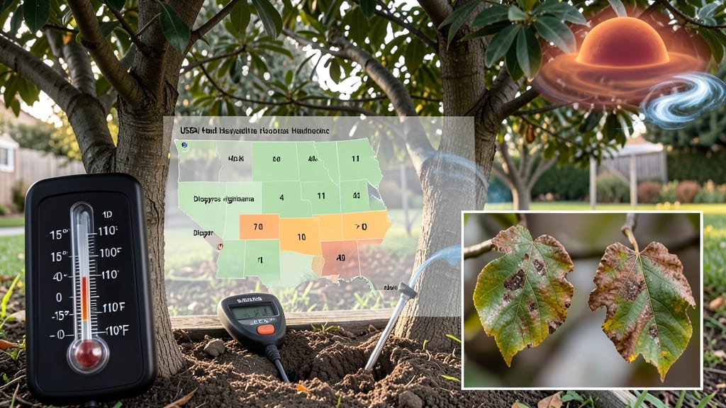 Persimmon Tree Temperature Tolerance: USDA Zones and Survival Limits Explained