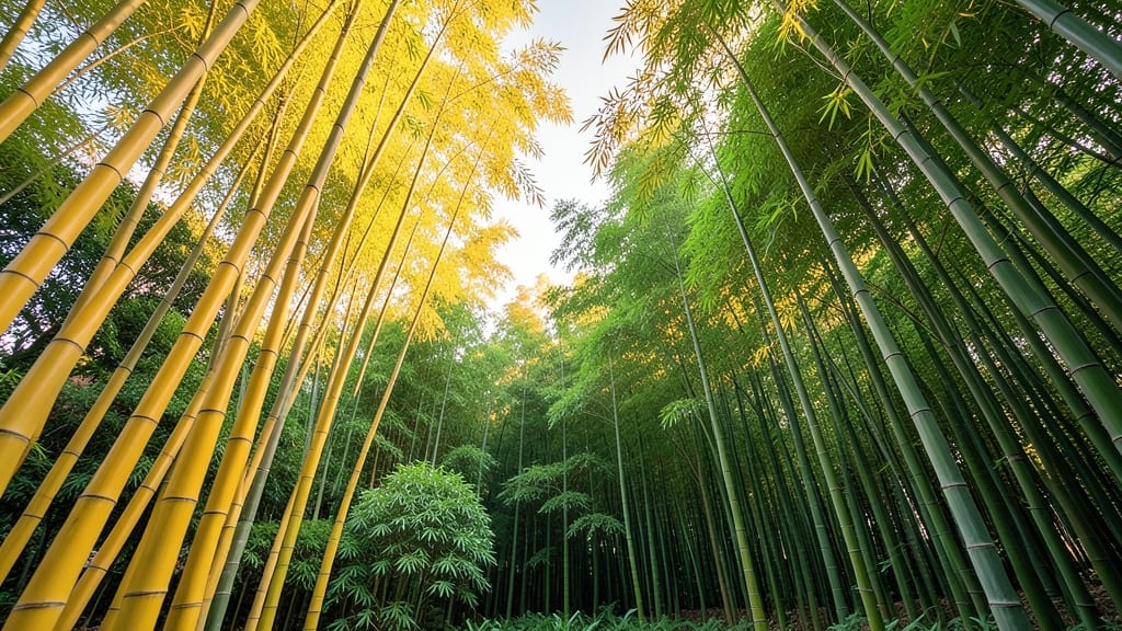 Phyllostachys Aureosulcata (Yellow Groove Bamboo)