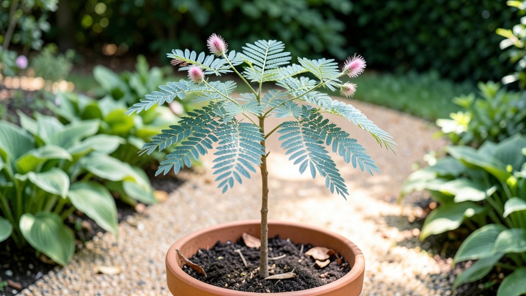 Silk Tree Seedling: Year-Round Pruning for Lush, Fast Growth