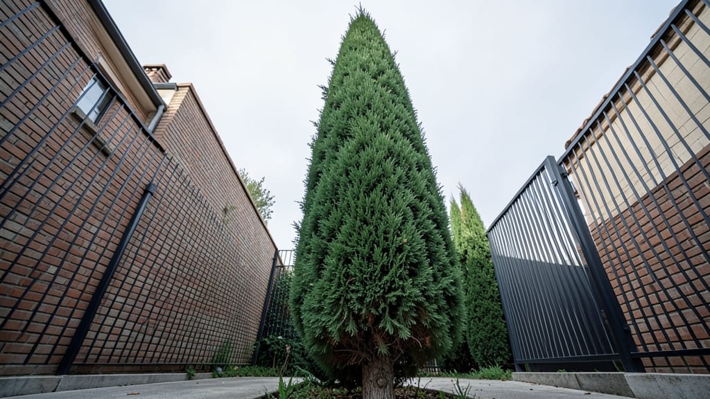 Italian Cypress for Vertical Privacy