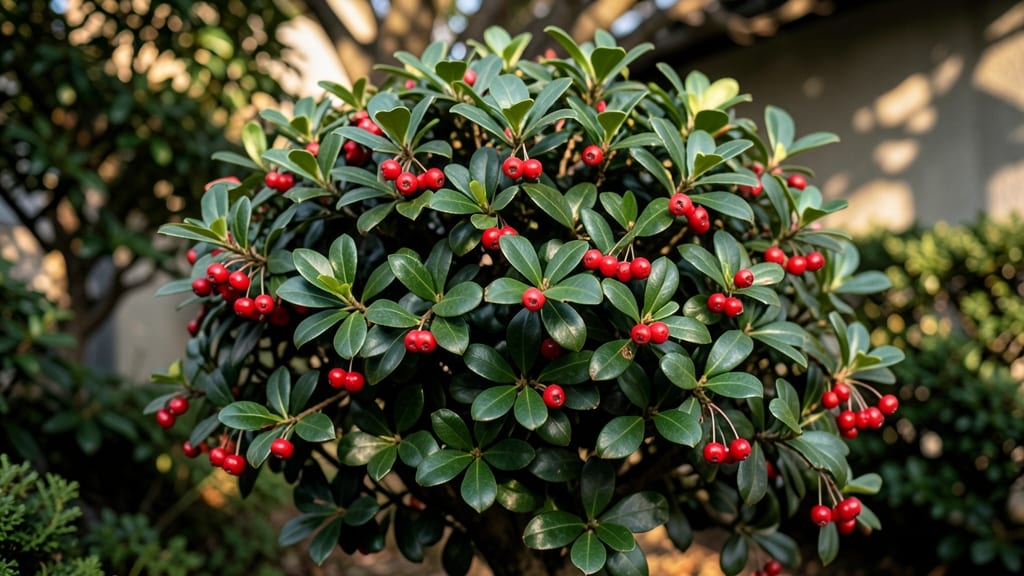 Japanese Holly for Year-Round Color