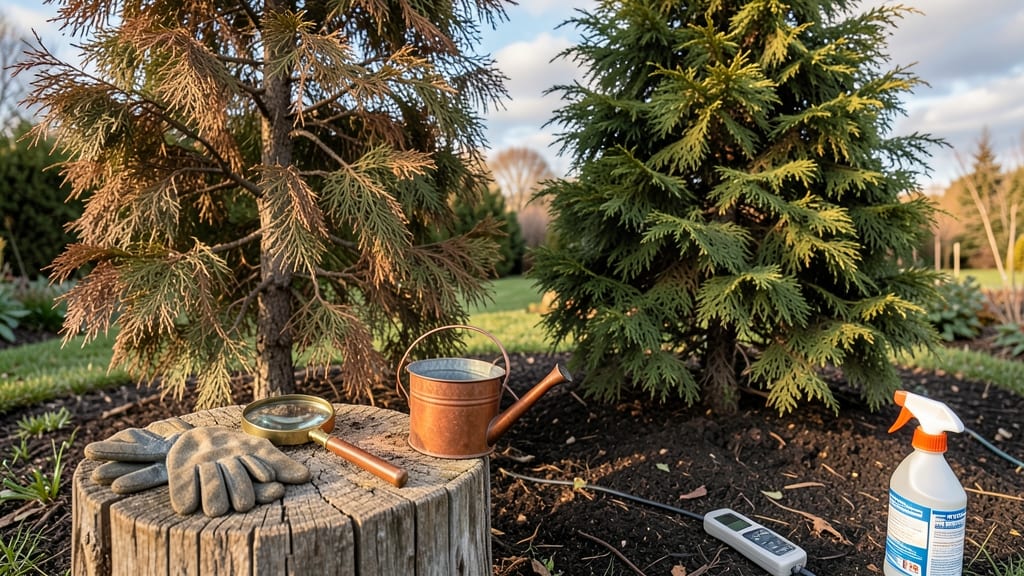 Why Are My Cedar Trees Turning Brown: Diagnosing and Fixing Common Causes
