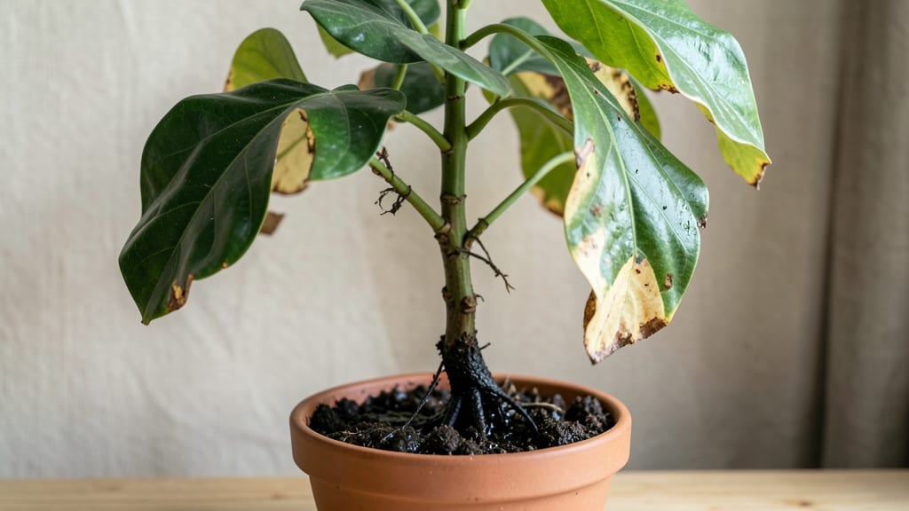 What Does an Overwatered Ficus Tree Look Like?: Yellowing Leaves, Drooping Canopy, and Mushy Roots Revealed