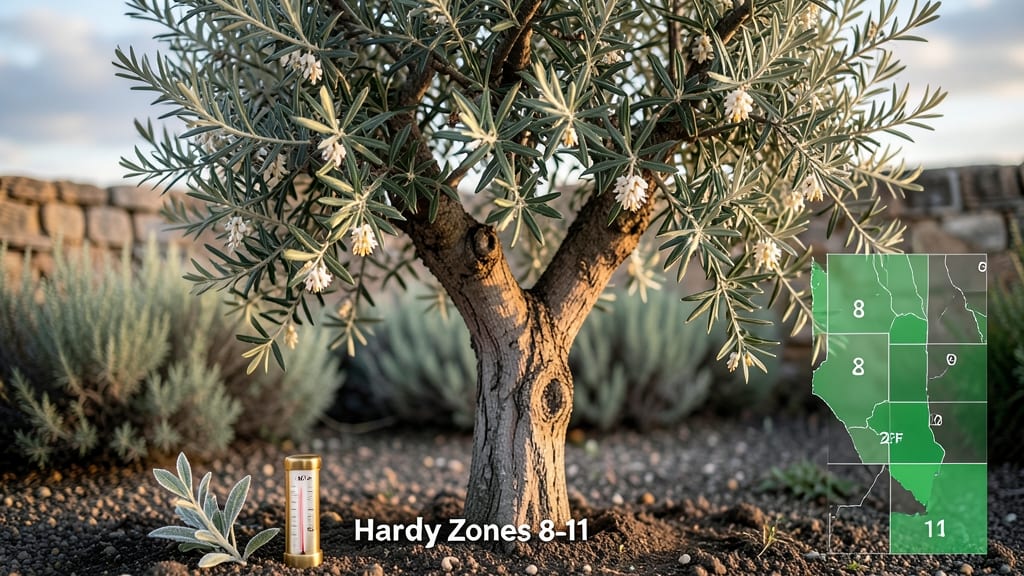 Olive Tree Hardy Zone: Exact USDA Ranges and Cold Survival Limits