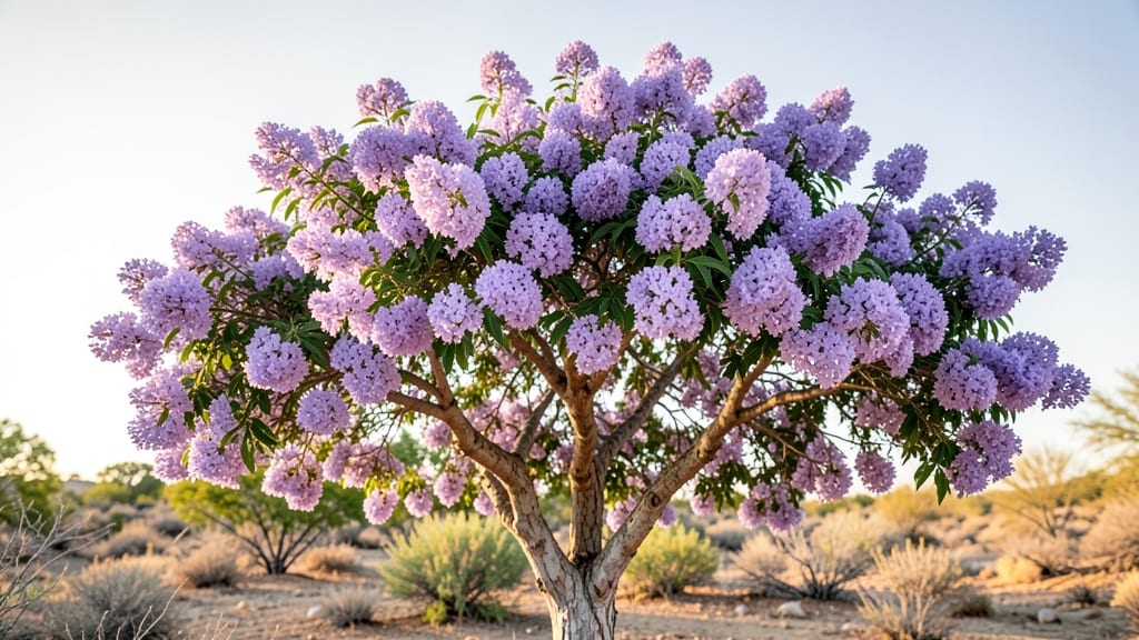 Lagerstroemia Indica (Crape Myrtle) for Season-Long Purple Blooms
