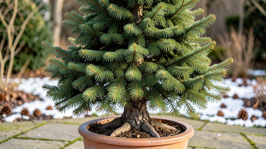 Fir Tree Potted: Year-Round Evergreen Elegance in Small Spaces