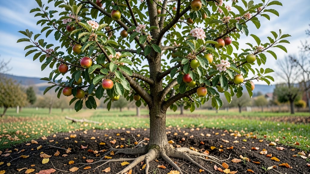 Apple Tree Time Lapse: Seasonal Growth Stages in 12 Months