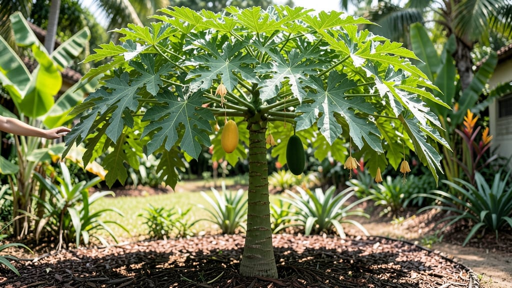 How Tall Do Papaya Trees Grow: Skyward Limits by Variety & Care Needs