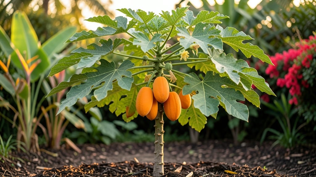 Papaya Tree Growth in California: Ideal Varieties and Climate Adaptations