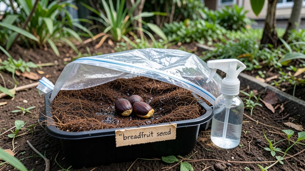 Breadfruit Tree Seeds: Cold-Stratified Sprouting in 3 Weeks