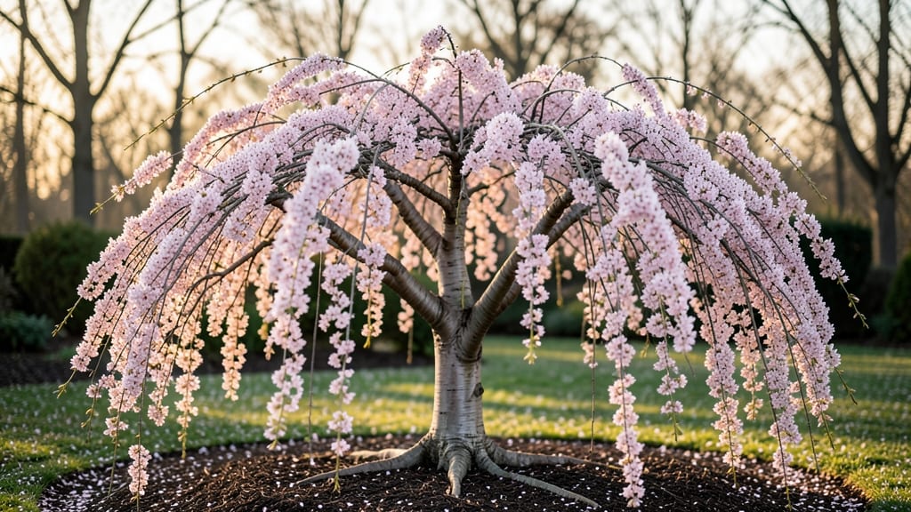 Weeping Yoshino Cherry Tree Size: Mature Height Ranges by Growth Rate & Spacing Needs