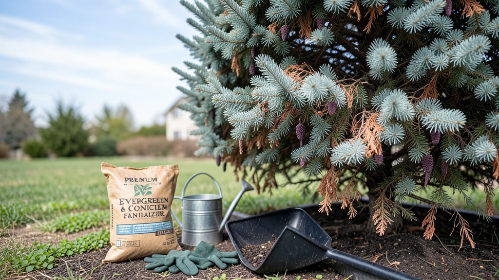 Cedar Tree Fertilizer: Slow-Release Granules for Year-Round Nutrient Boost