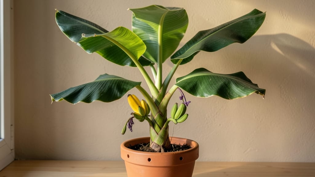 Banana Tree Inside: Pruning Guide for Compact Growth in Small Spaces
