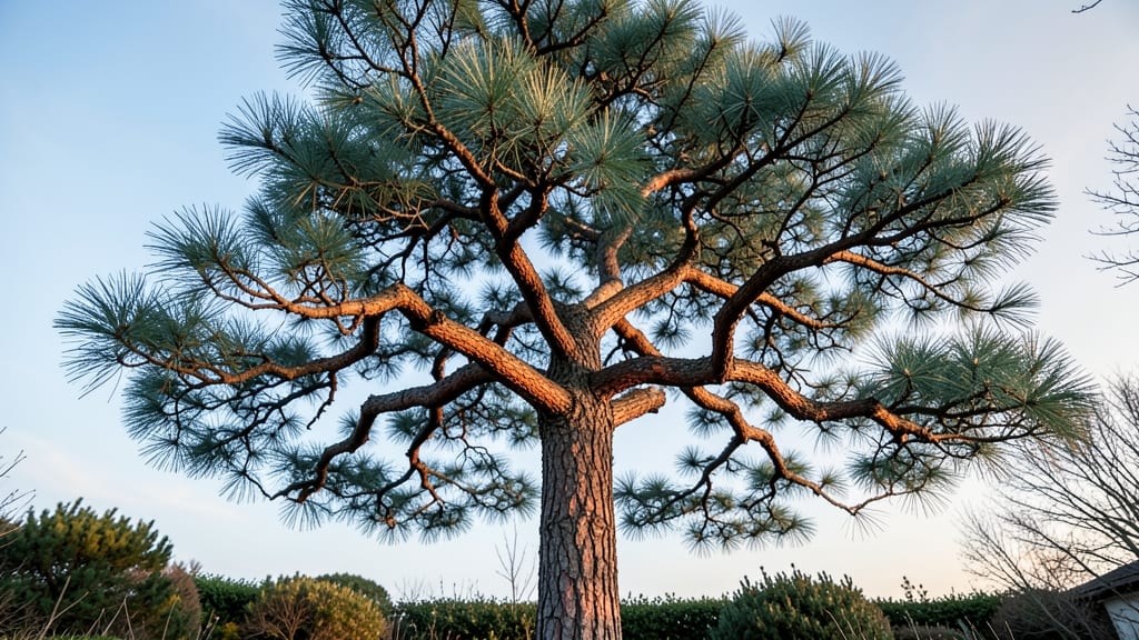Scotch Pine Needles and Cones