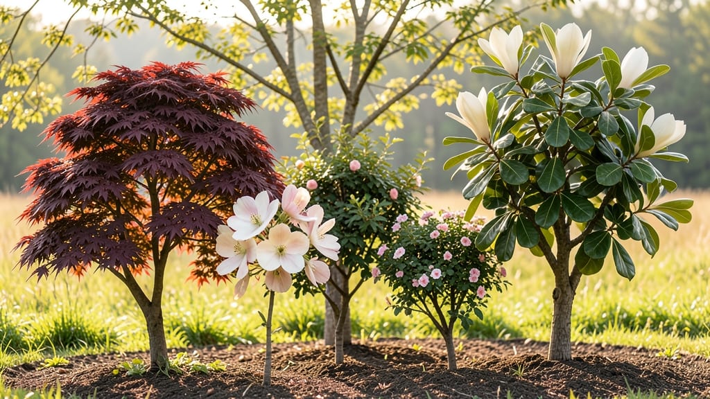 Tree Garden Bed: Vertical Layers for Small-Space Privacy