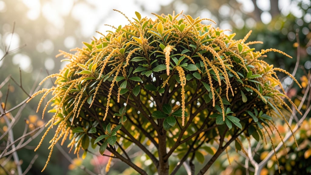 Dwarf Fothergilla White Pom Pom Tree