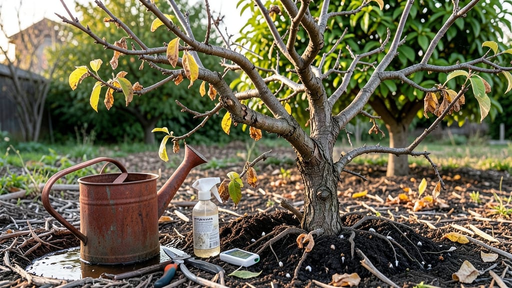 Why Is My Peach Tree Dying: Root Rot Rescue and 3 Critical Fixes