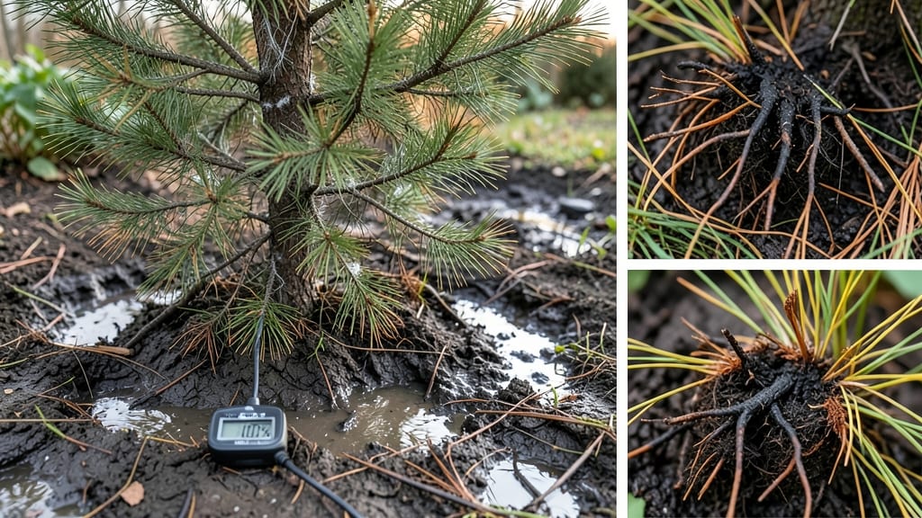 What Does an Overwatered Pine Tree Look Like?: Yellowing Needles, Drooping Branches, and Mushy Roots Revealed
