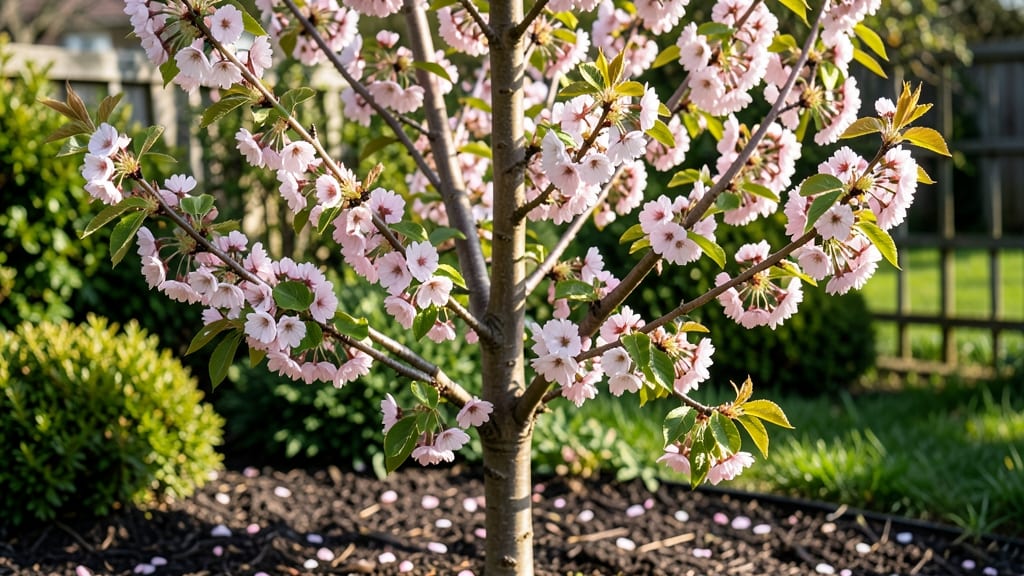 Sour Cherry Tree Blossoms: Fragrant Spring Canopy for Pollinators