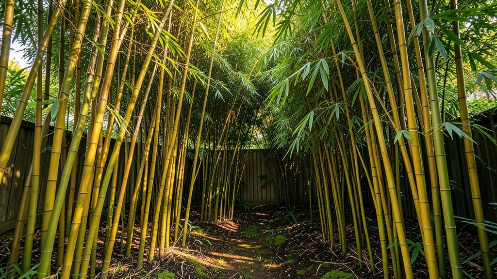 Bamboo Privacy Screens for Tropical Elegance