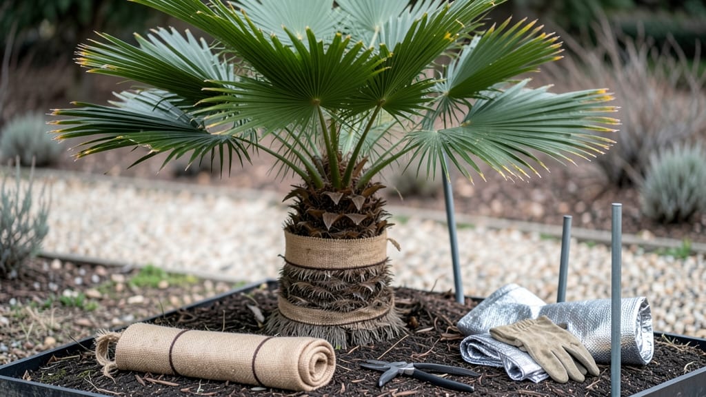 How Do You Wrap a Palm Tree for Winter: Layered Frost Protection for Tropical Delights
