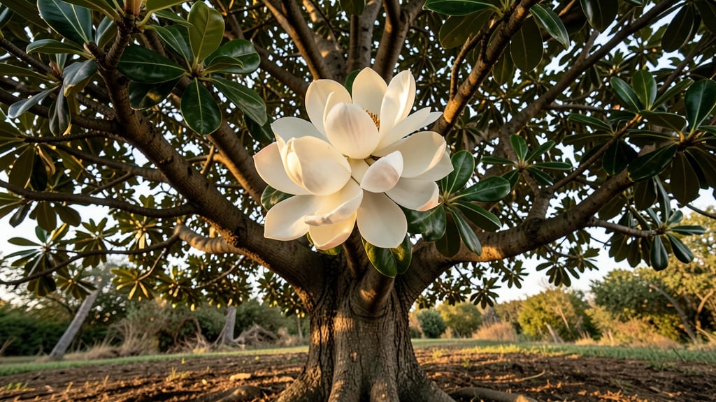 Magnolia Tree for Strength and Beauty