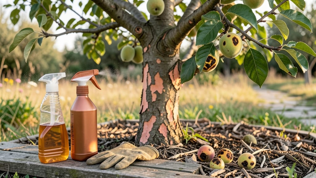 Peach Tree Leaf Spots: Fungal Blight Fix With Organic Sprays