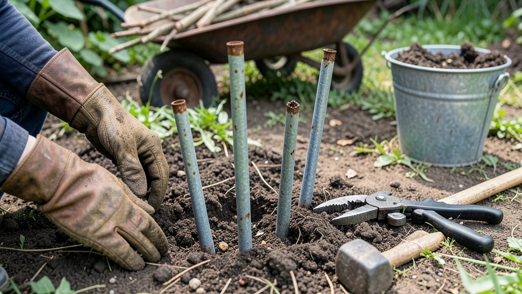 How to Remove Metal Tree Stakes from Ground: Rust-Free Extraction Without Damaging Roots
