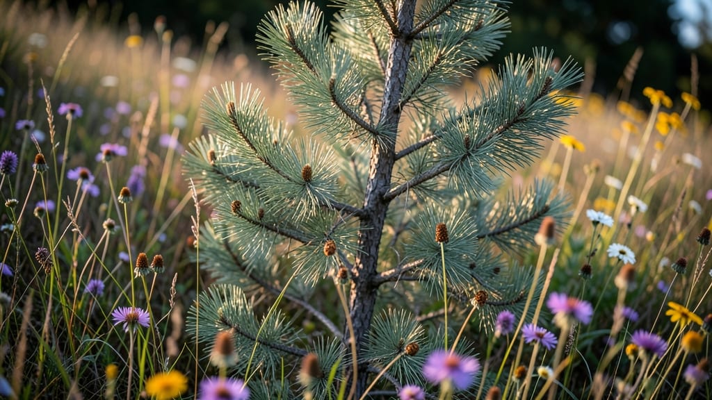 Virginia Pine Needles and Cones