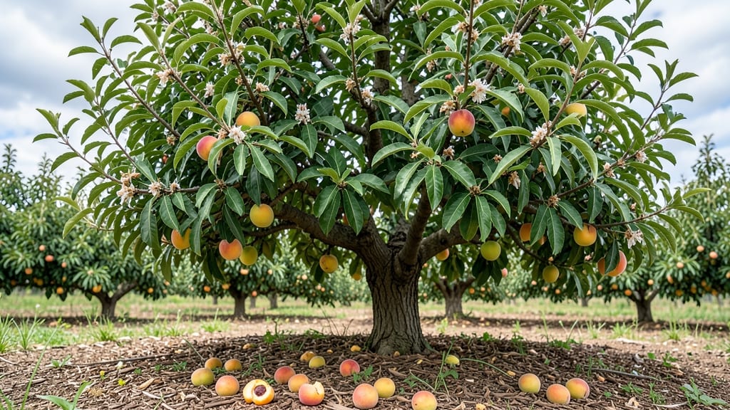 Peach Tree Fruit Drop: Prevent Overload With Strategic Pruning