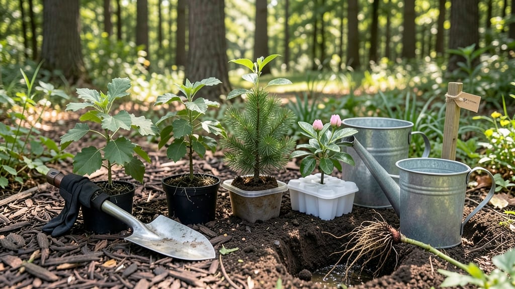 How to Plant Tree Seedlings: Foolproof Depth and Support for Thriving Growth