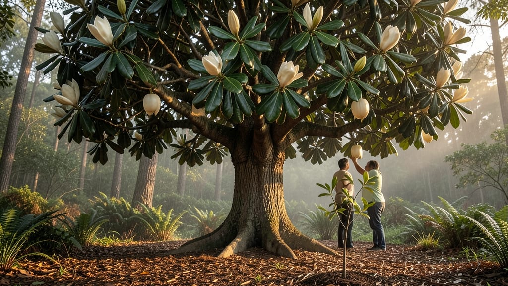 How Tall Does a Magnolia Tree Grow: Space-Saving Varieties for Small Yards