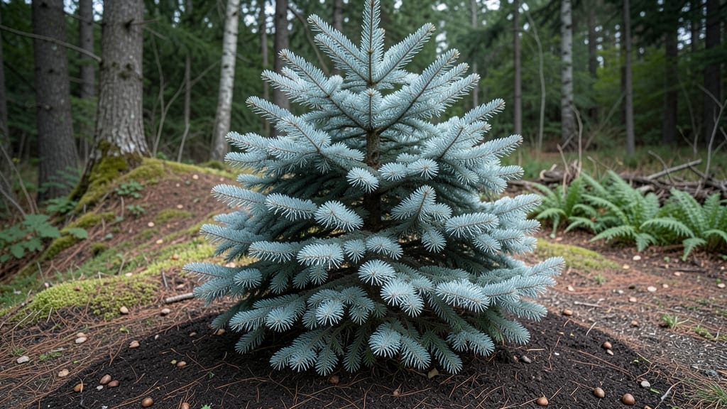 Colorado Spruce Christmas Tree: Evergreen Privacy Screen in 3 Years