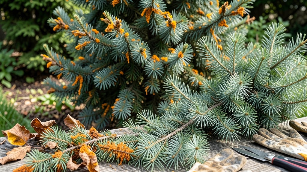 Cedar Tree Rust: Organic Spray Fix for Fungal Blight Rescue