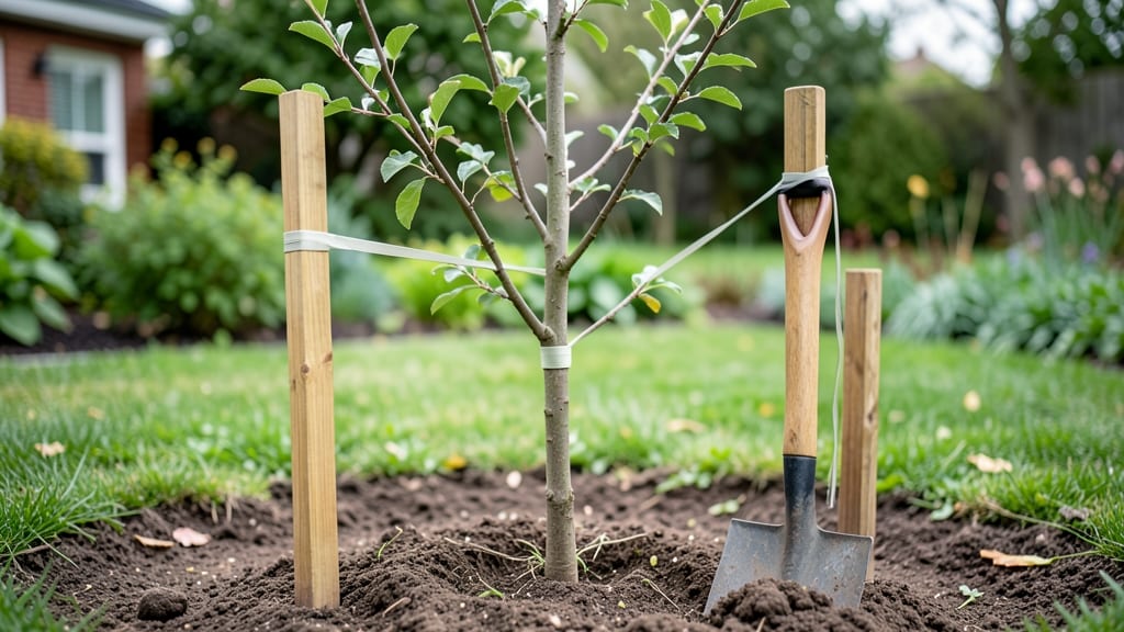 How to Stake a Tree with 2 Stakes: Steady Support for Young Saplings