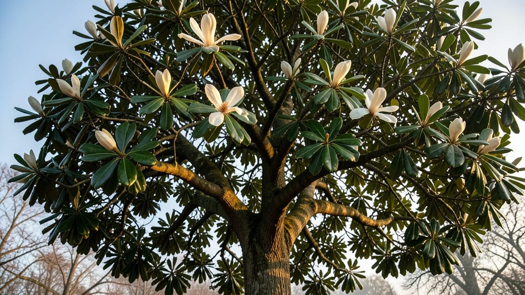 Southern Magnolia for Fragrant Evergreen Elegance