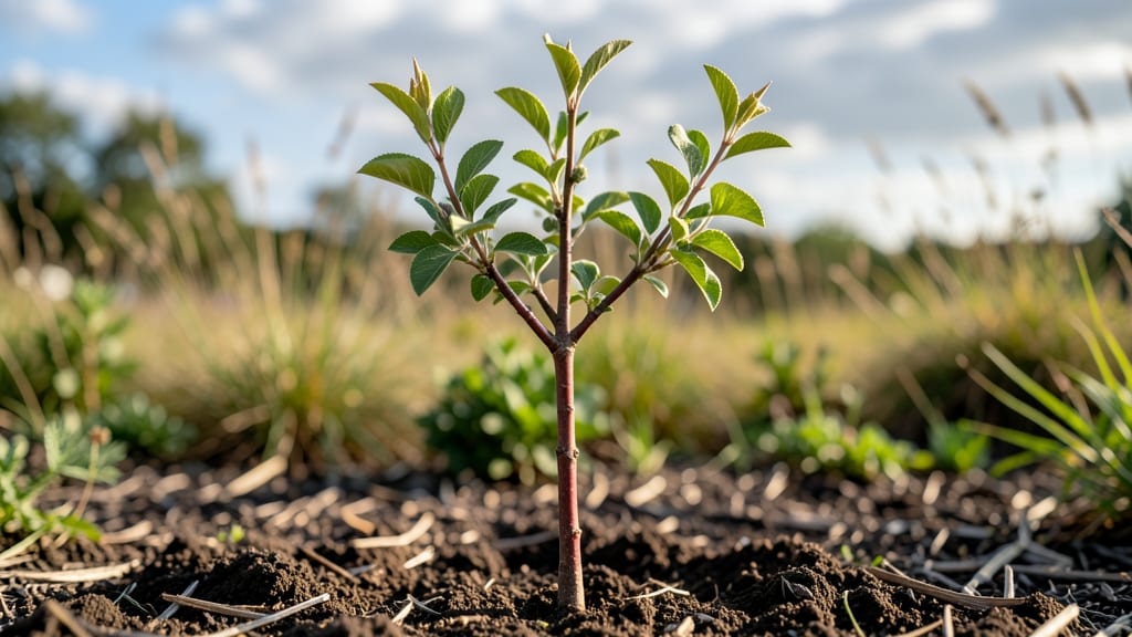 Nectarine Tree Sprout: Cold-Stratified Success in 6 Weeks