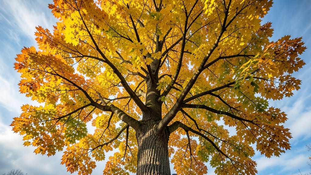 Sugar Maple for Golden Autumns