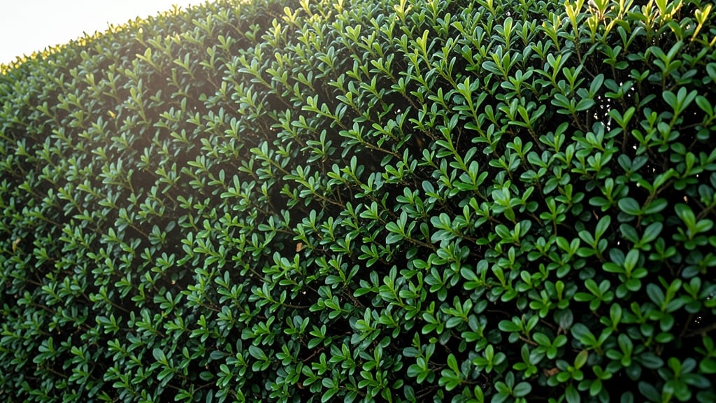Boxwood Hedges for Formal Garden Privacy