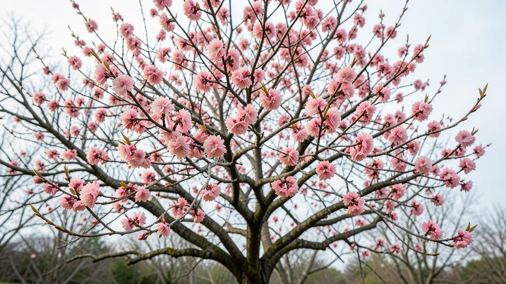 Western Redbud Tree Spring Display