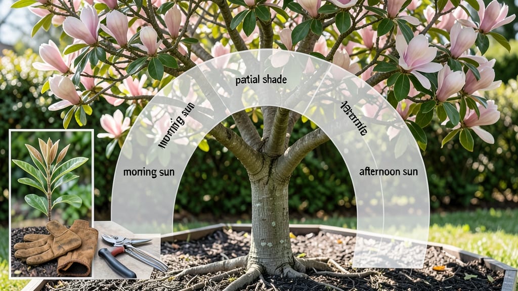 How Much Sun Does a Magnolia Tree Need: Morning Sun Secrets for Thriving Blooms