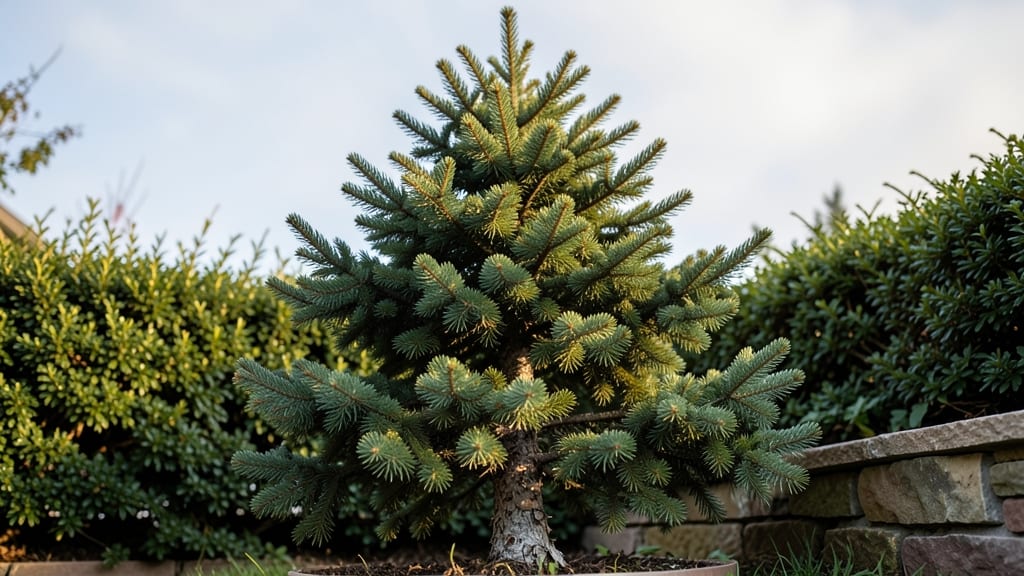 Dwarf Alberta Spruce for Tight Spaces