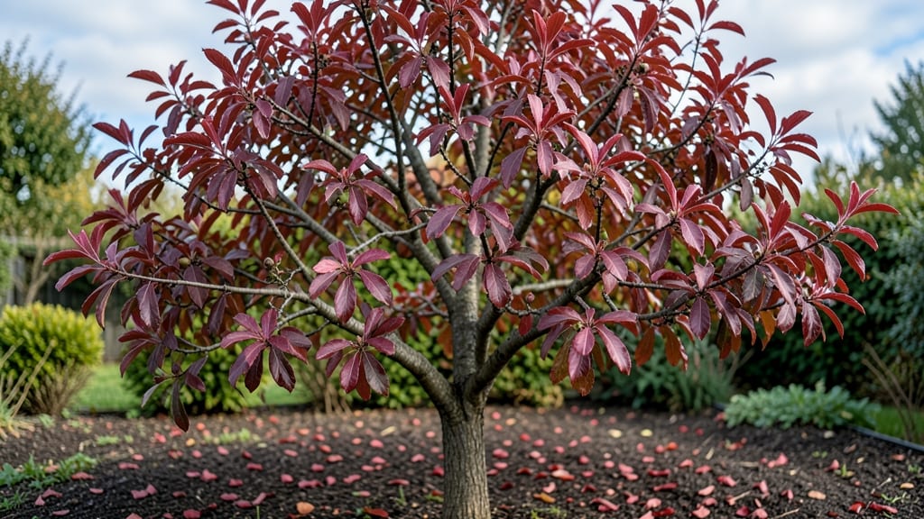 Pear Tree Red Leaves Recipe: Vibrant Fall Centerpieces With Fresh Picked Blooms