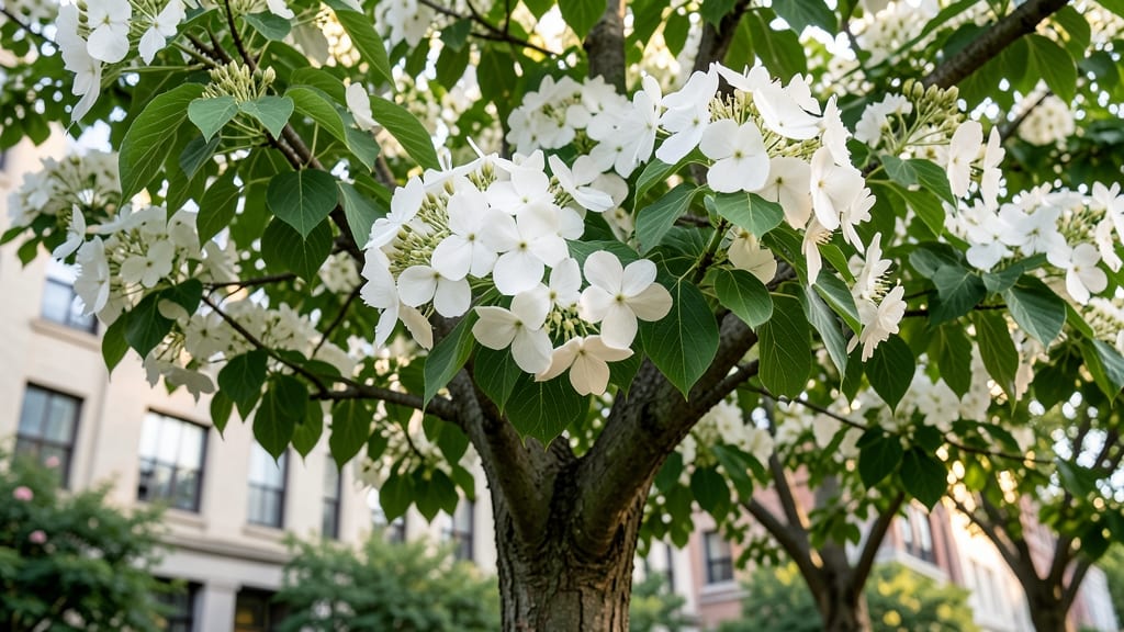 White Flowering Dogwood Tree