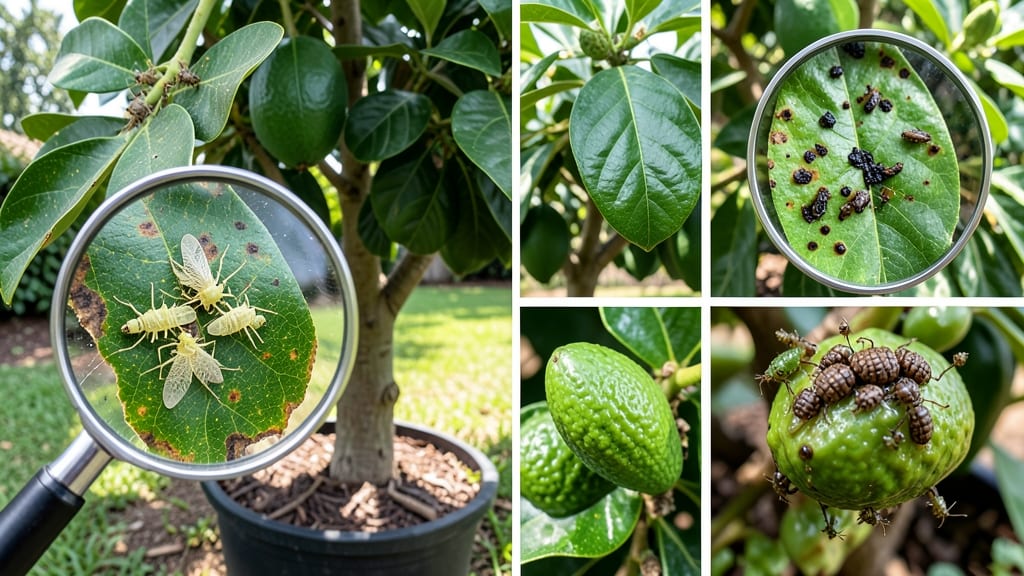 Avocado Tree Pests: Quick-Acting Organic Solutions for Fungal Blight and Spider Mites