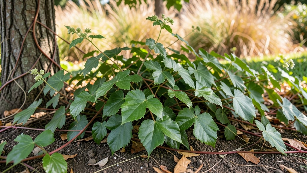 Poison Ivy on Tree Vine: Root-Out Method for Good