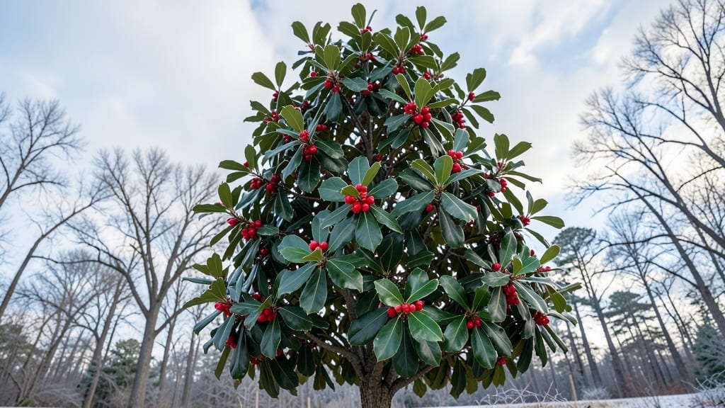 American Holly for Year-Round Structure