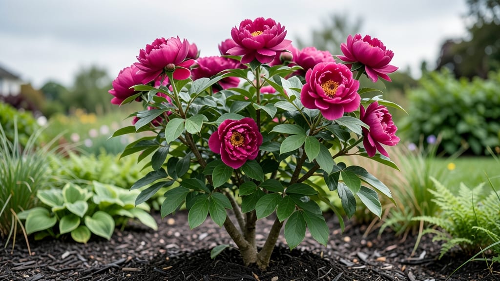 Tree Peony Height: How Tall They Grow by Variety & Care Tips