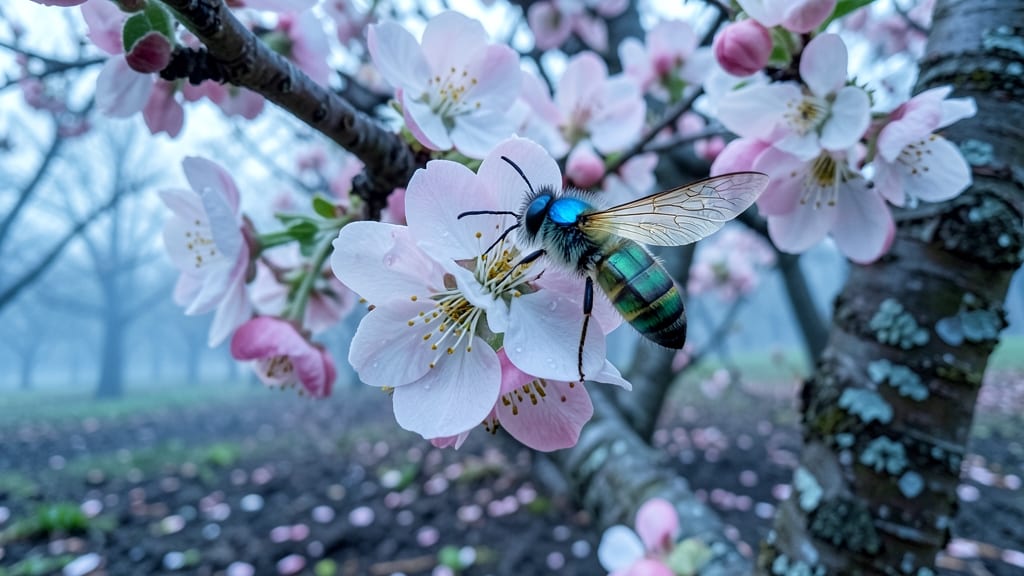 Bee Flies for Early Spring Pollination