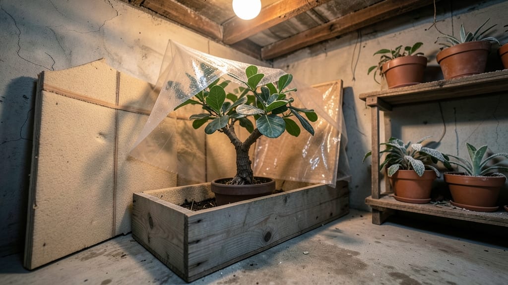 Creating a Mini Greenhouse for Container Figs